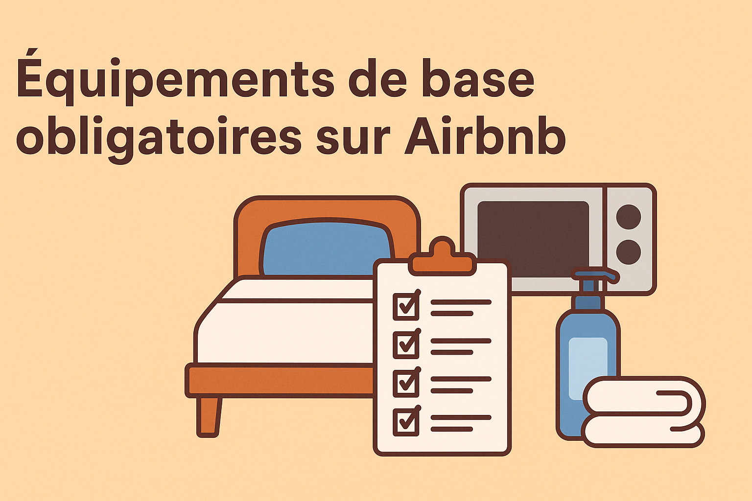  Les équipements de base obligatoires sur Airbnb