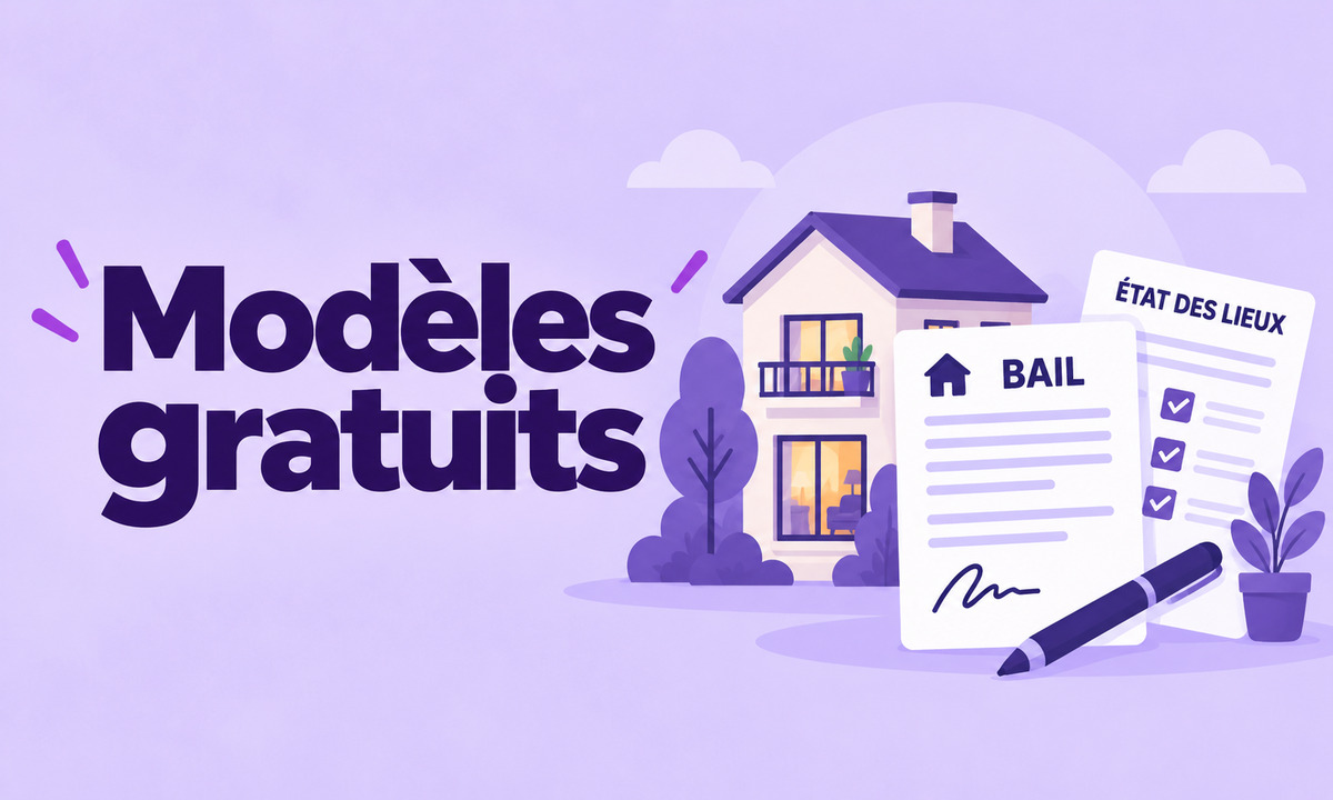 Modèles gratuits de bail LMNP et d'état des lieux