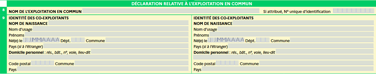 p0i case declaration exploitation en commun