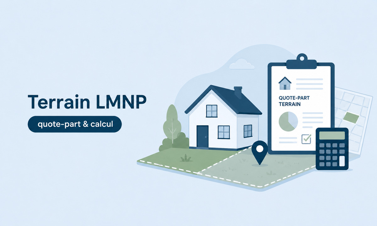 Quote-part terrain LMNP : la méthode officielle pour l'évaluer