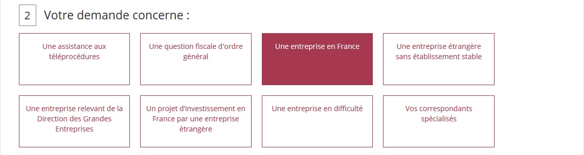 trouver son sie etape 2 precision de la demande